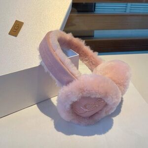 UGG Blush Furry Earmuffs